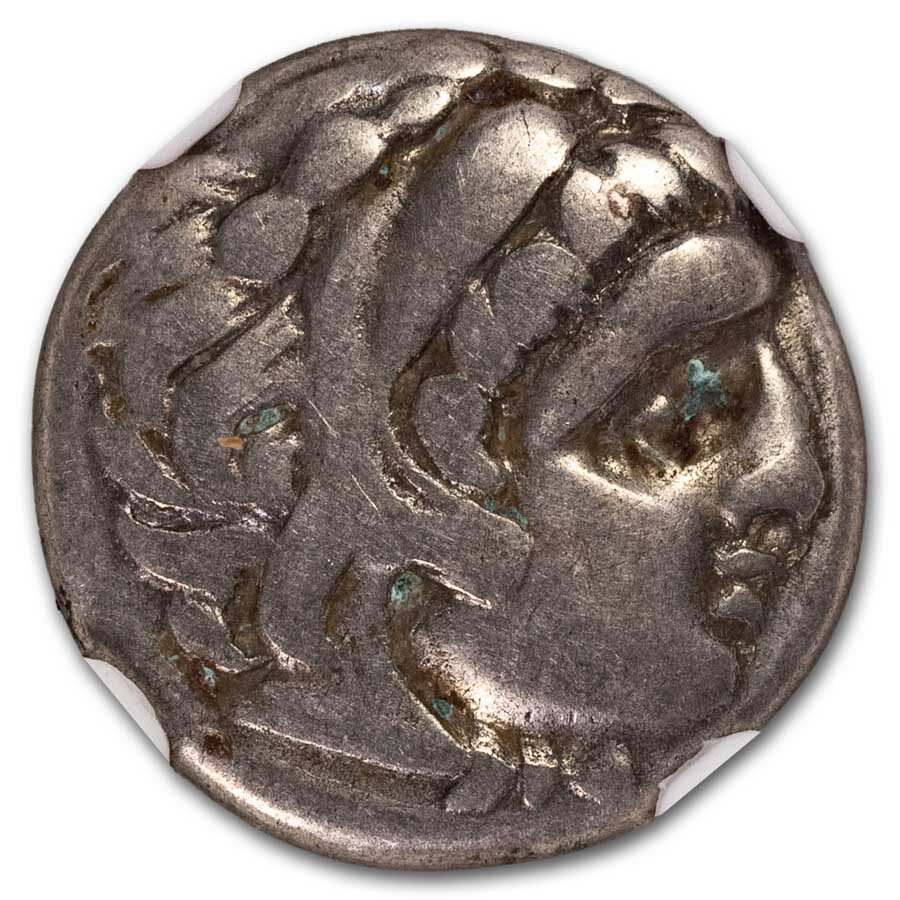 Macedon Alexander III Drachm (336-323 BC) VG NGC Posthumous Issue