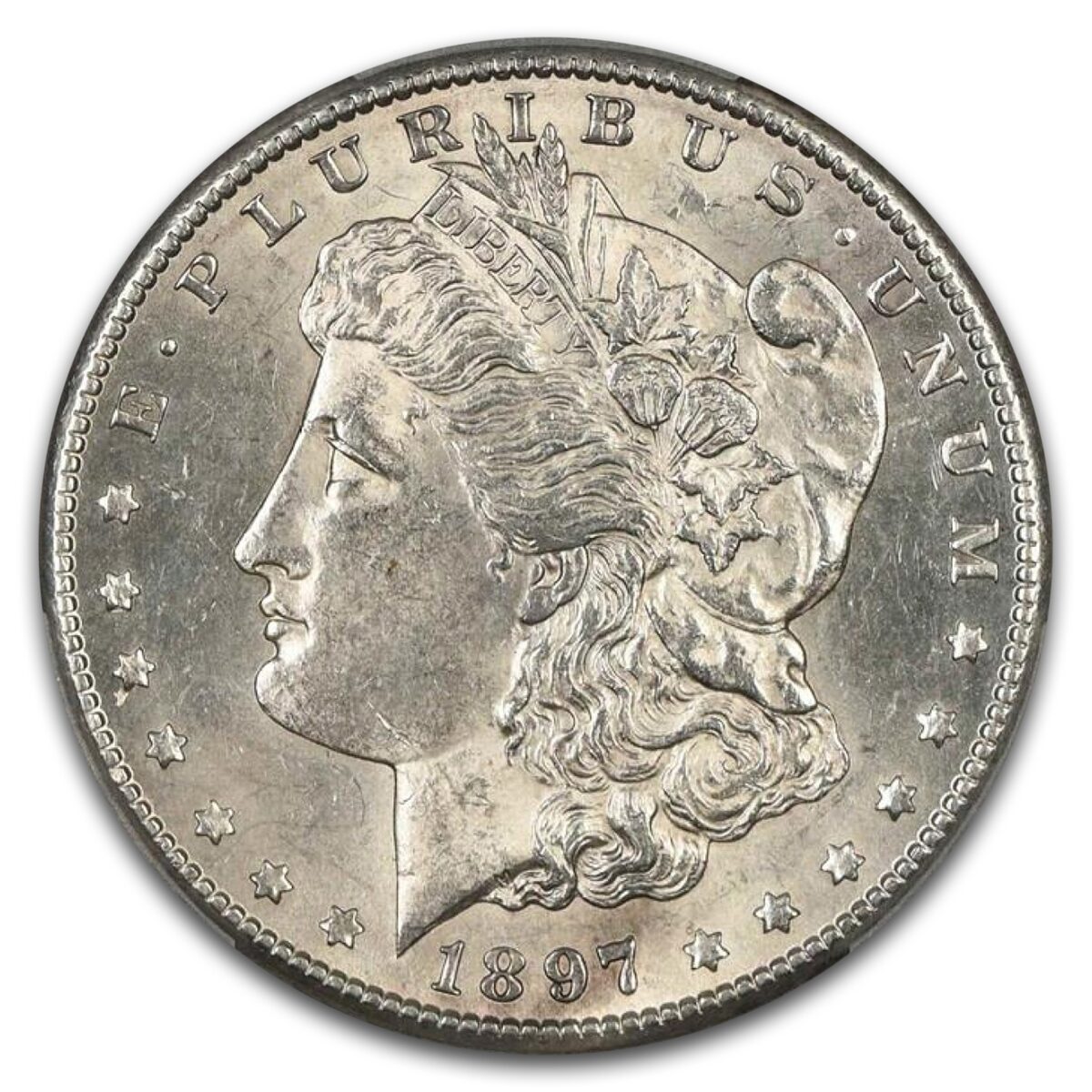 1897-S Morgan Dollar AU-58 PCGS