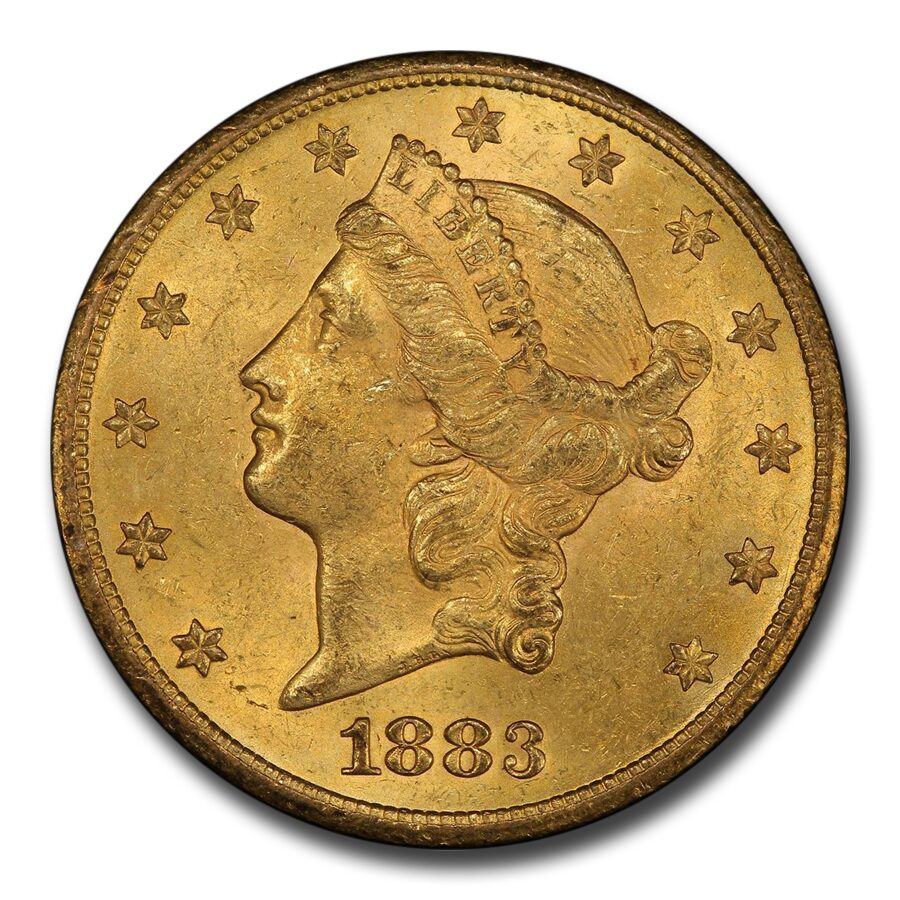 1883-CC $20 Liberty Gold Double Eagle MS-63 PCGS
