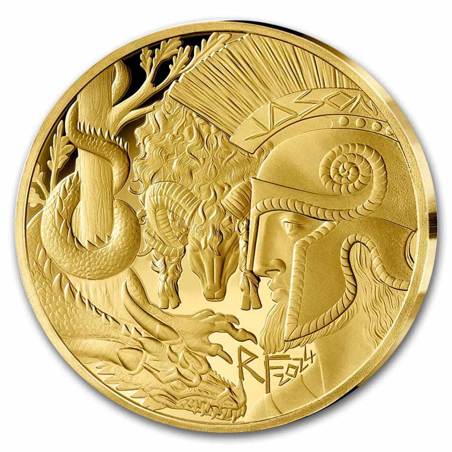 2024 1/4 oz Proof Gold €50 Sower (Golden Fleece)