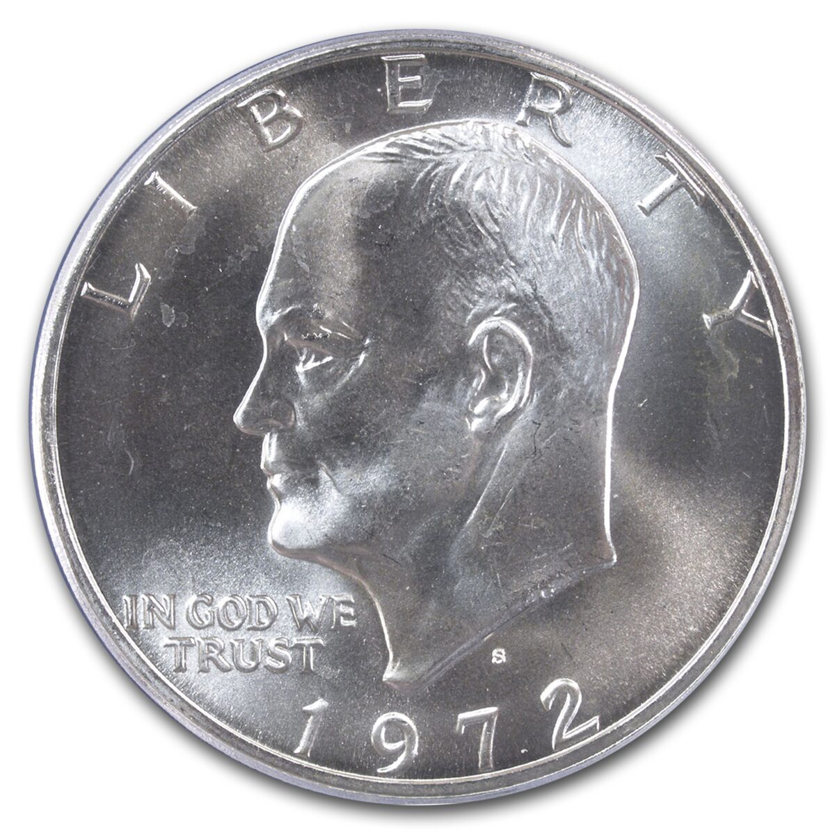 1972-S Silver Eisenhower Dollar MS-68 PCGS