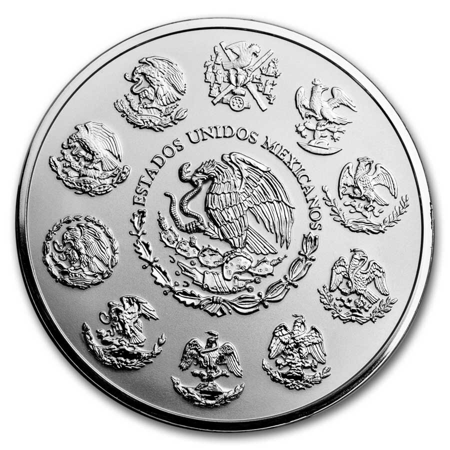 2024 Mexico 1 kilo Silver Aztec Calendar (w/Box & COA)