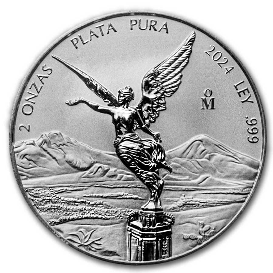 2024 Mexico 2 oz Silver Libertad Reverse Proof PF-70 NGC (ER)