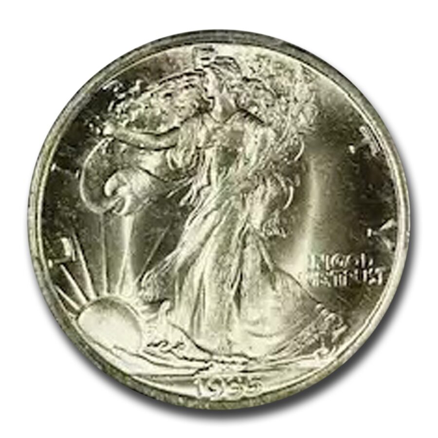 1935 Walking Liberty Half Dollar MS-65 PCGS