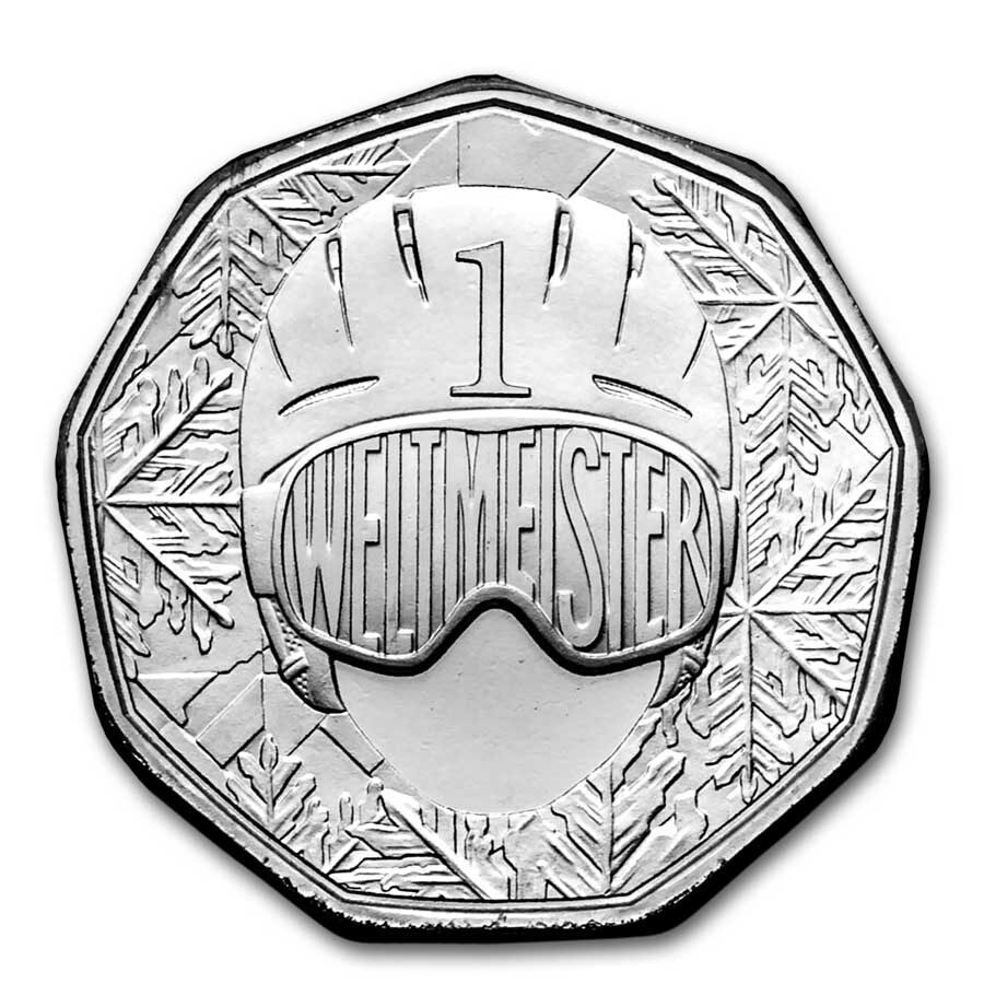 2024 Austria Silver €5 World Champion