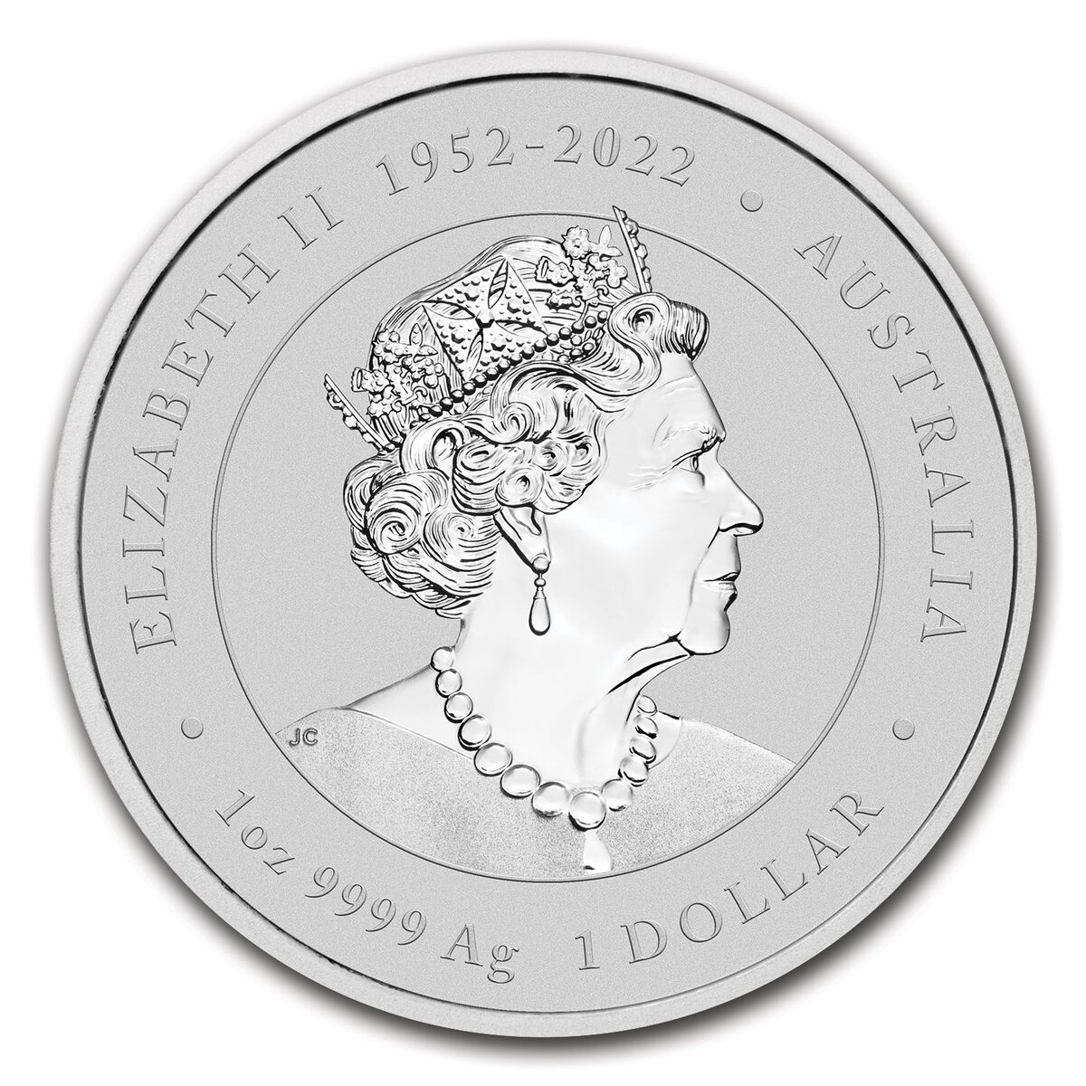2024 AUS 1 oz Silver Lunar Lilac Dragon Sydney Money Expo in Card