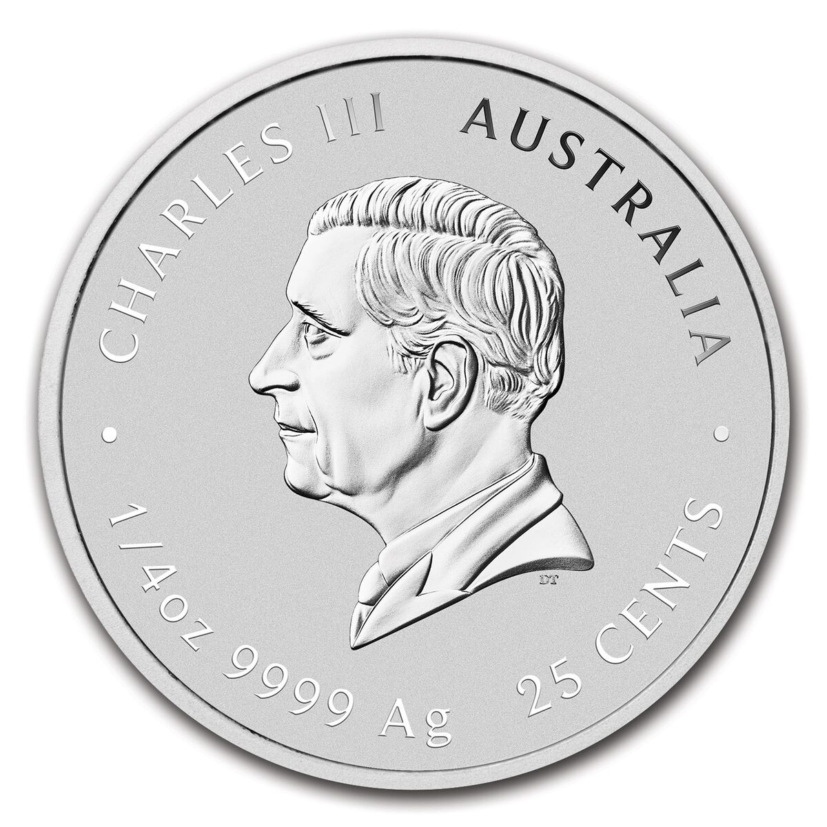 2025 Australia 1/4 oz Silver Lunar Snake BU Colorized (In Card)