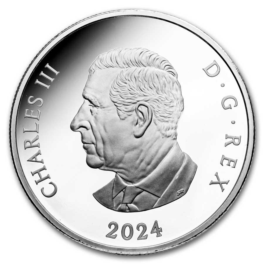 2024 Canada 1 oz Ag $20 Canada: Wondrous Waters - Great Lakes