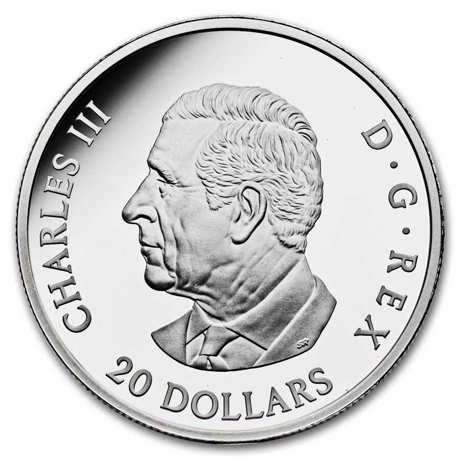 2025 Canada Silver $20 80th Anniv of the End of WWII in Europe