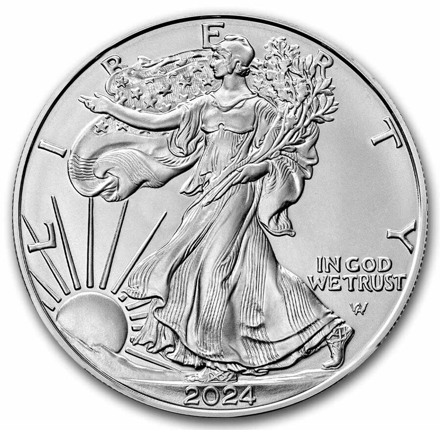 2024-(P) Silver Eagle Star Privy MS-70 PCGS (Philadelphia)