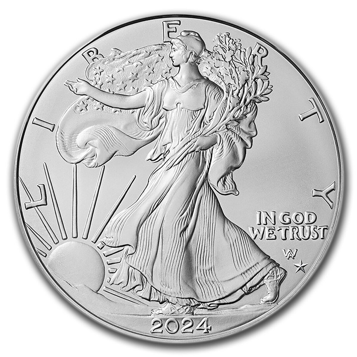 2024-(P) Silver Eagle Star Privy MS-69 PCGS (1st 50,000)