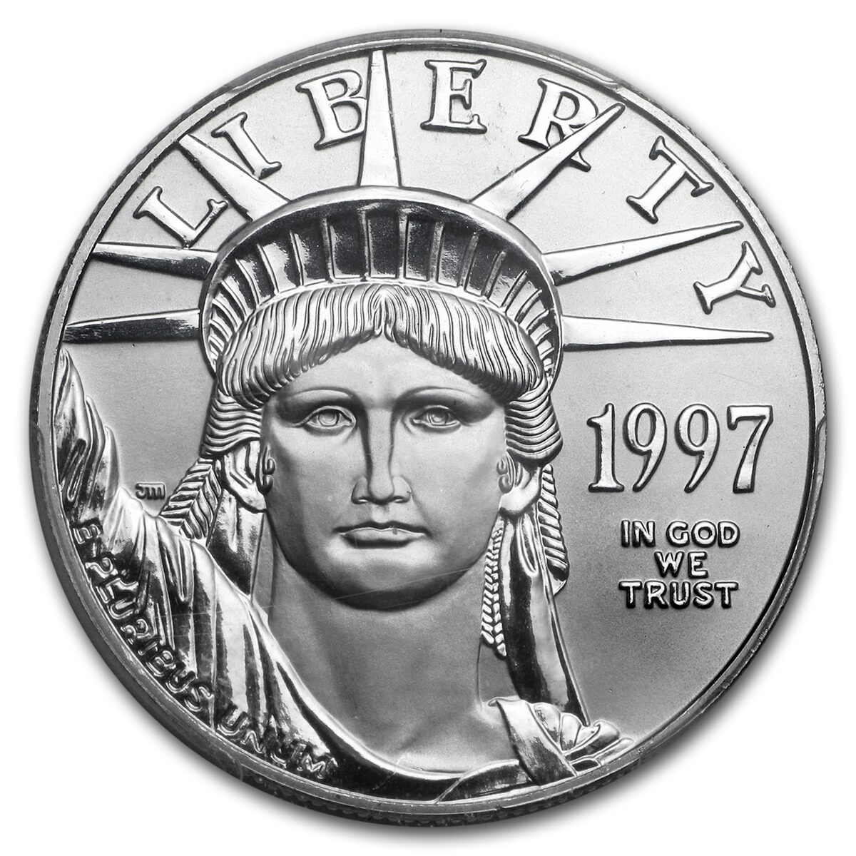 1997 1 oz American Platinum Eagle MS-69 PCGS