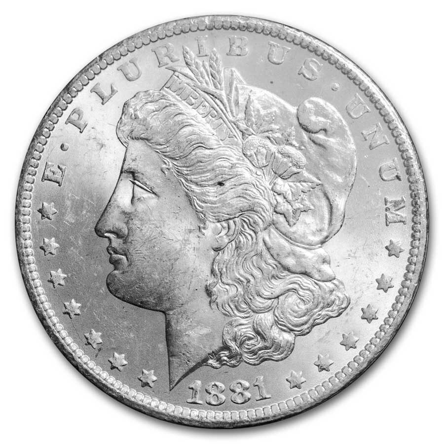 1881-CC Morgan Dollar MS-62 PCGS (GSA)