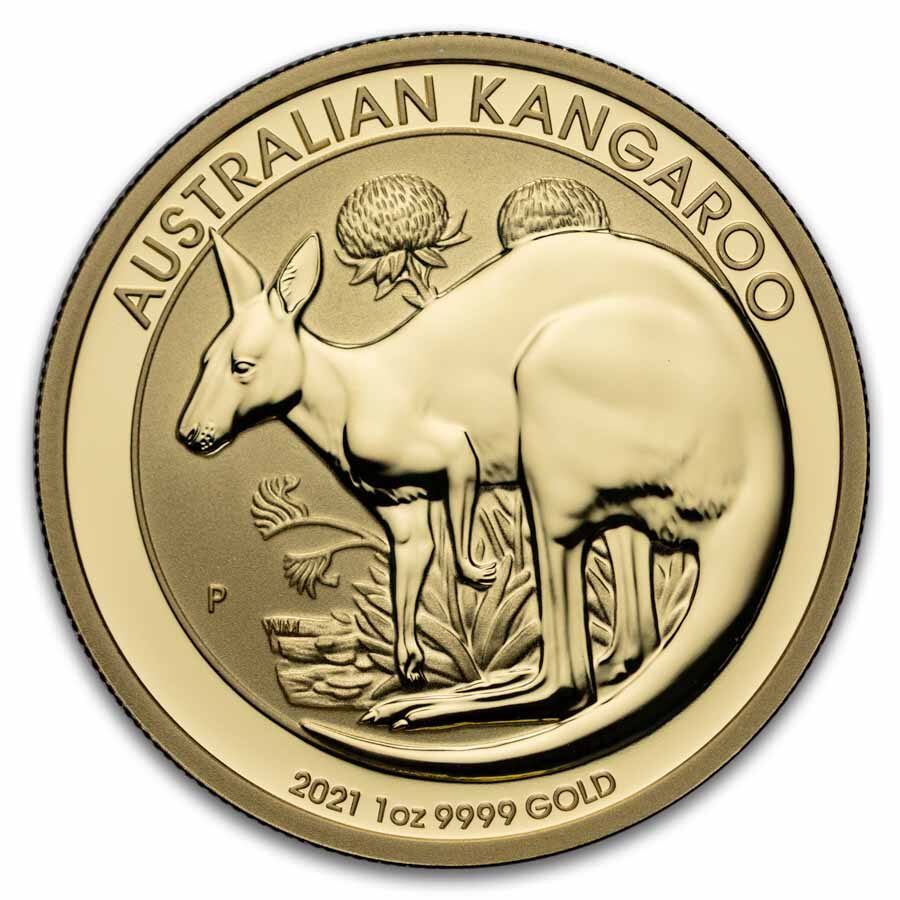Australia 1 oz Gold Nugget BU (Random Year)