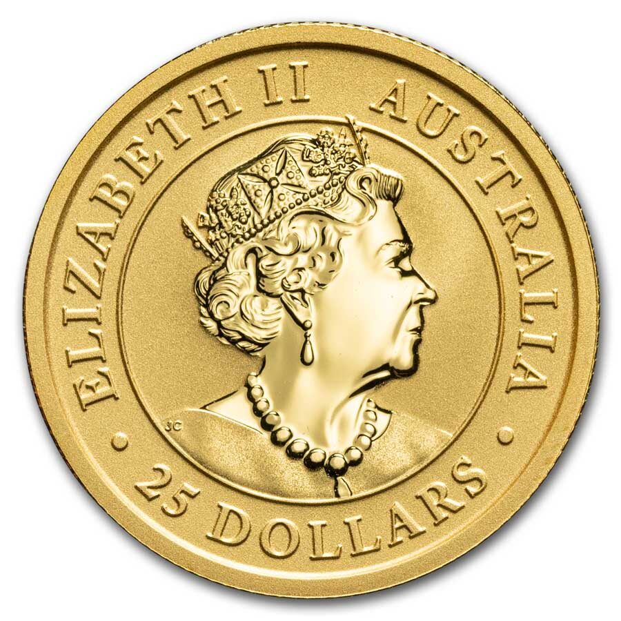 Australia 1/4 oz Gold Kangaroo BU (Random Year)