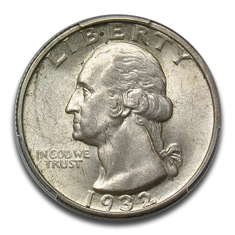 1932-S Washington Silver Quarter AU-58 PCGS