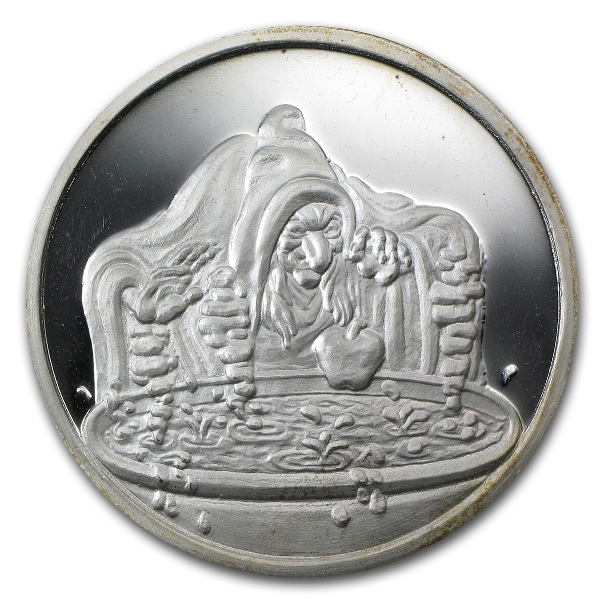 5 oz Silver Round - Walt Disney/The Witch (w/Box & COA)