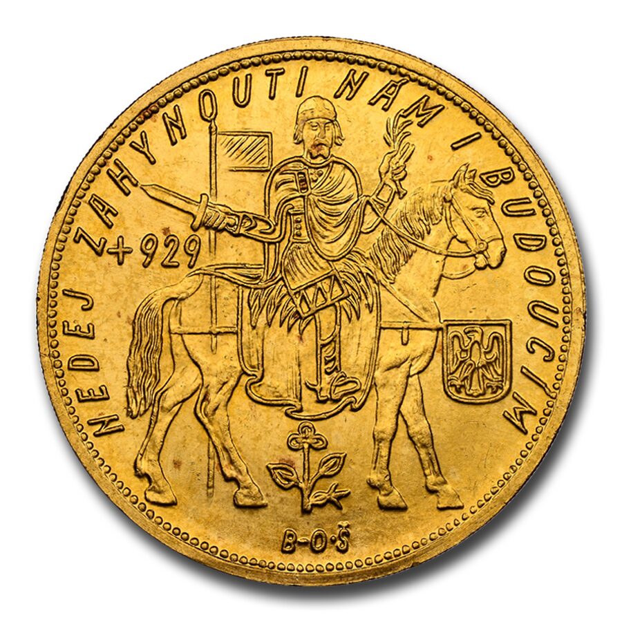 1930 Czechoslovakia Gold 5 Ducats MS-64 NGC