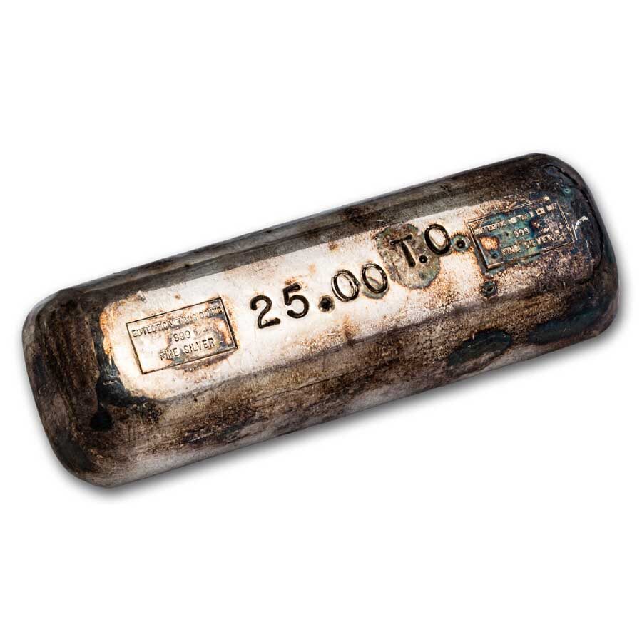 25 oz Silver Bar - Vintage Eutectic Metals Company Inc.