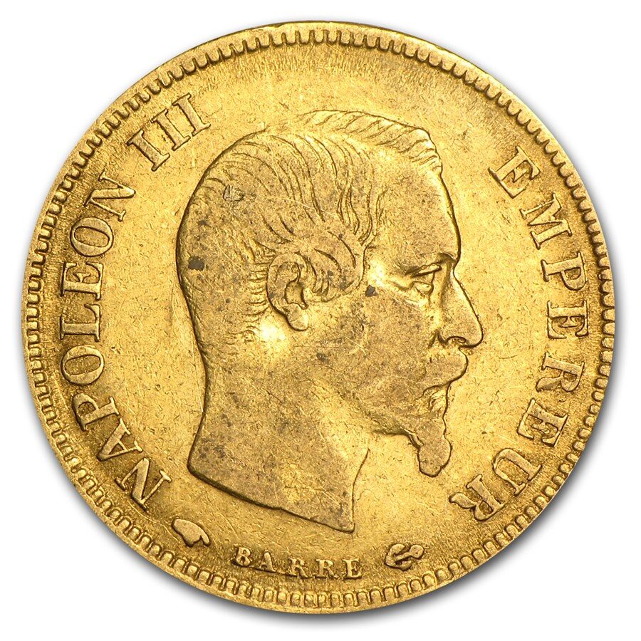 France Gold 10 Francs (Random) Avg Circ