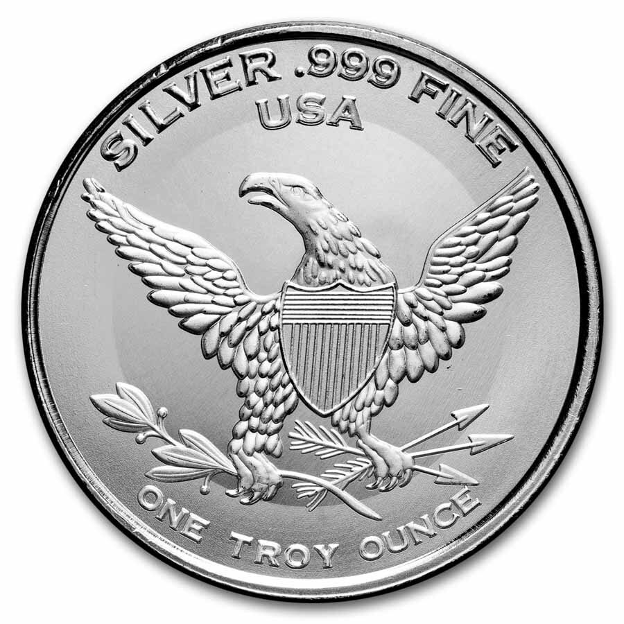1 oz Silver Round - Tyrannosaurus Rex (T-Rex)