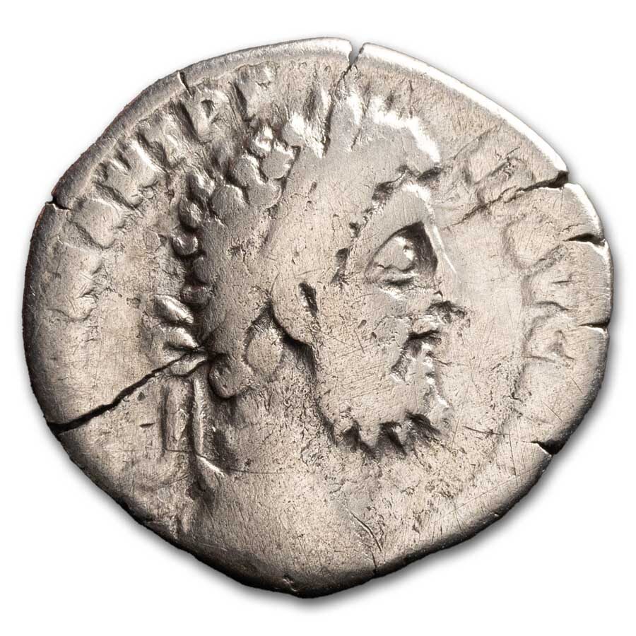 Rome AR Denarius Commodus (177-192 AD) Avg Circ (Random)