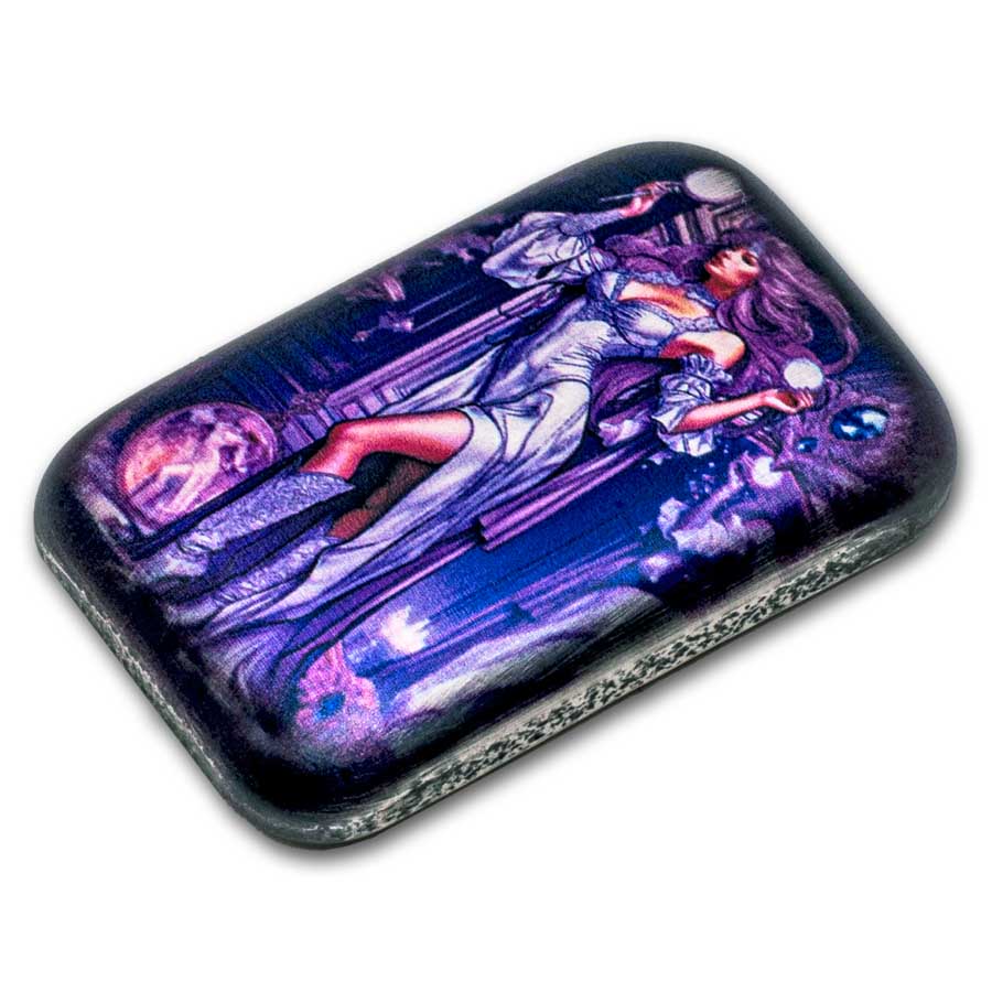 2 oz Silver Cast Bar The Seven Deadly Sins: Vanity (w/ box & COA)