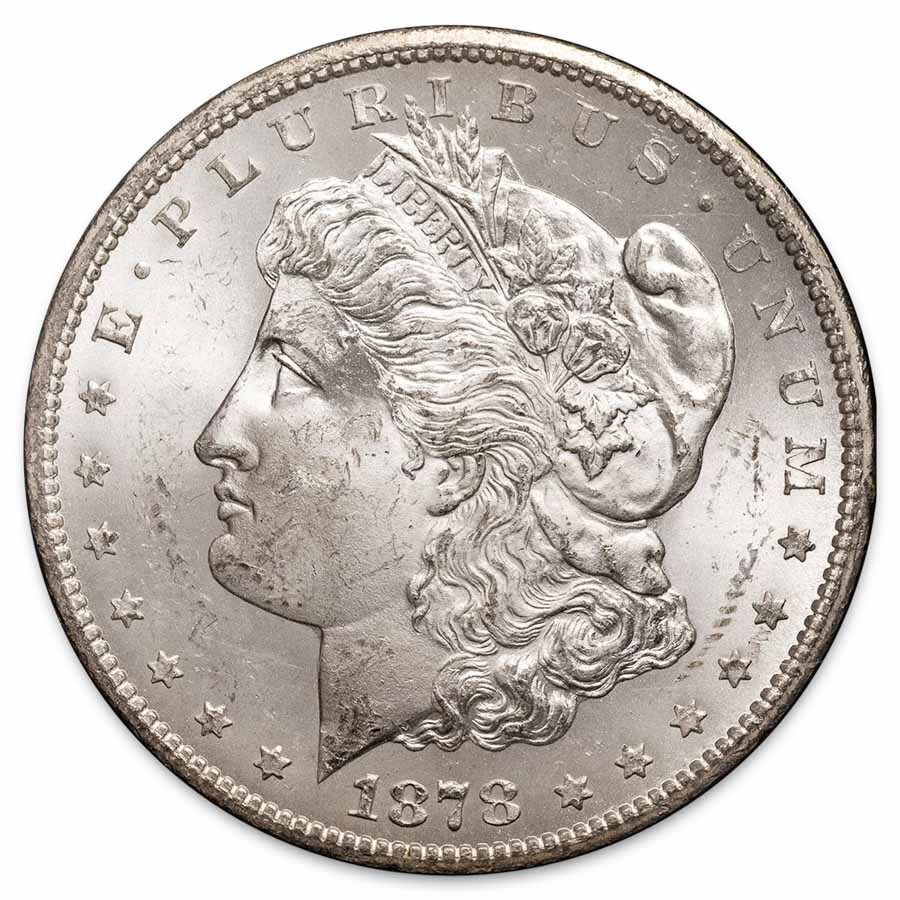 1878-CC Morgan Dollar MS-63 NGC (GSA)