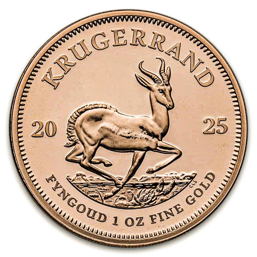 2025 South Africa 1 oz Gold Krugerrand BU