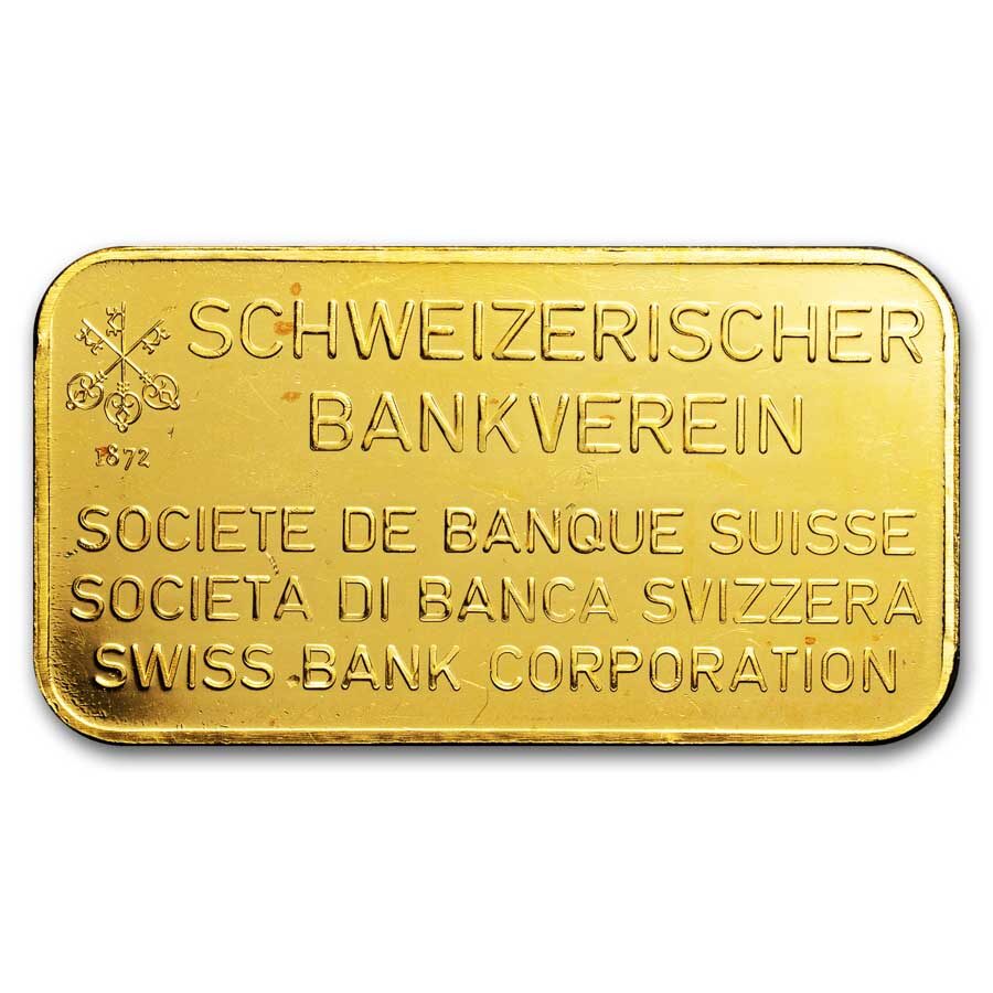 1 oz Gold Bar - Schöne Edelmetaal BV (Swiss Bank)