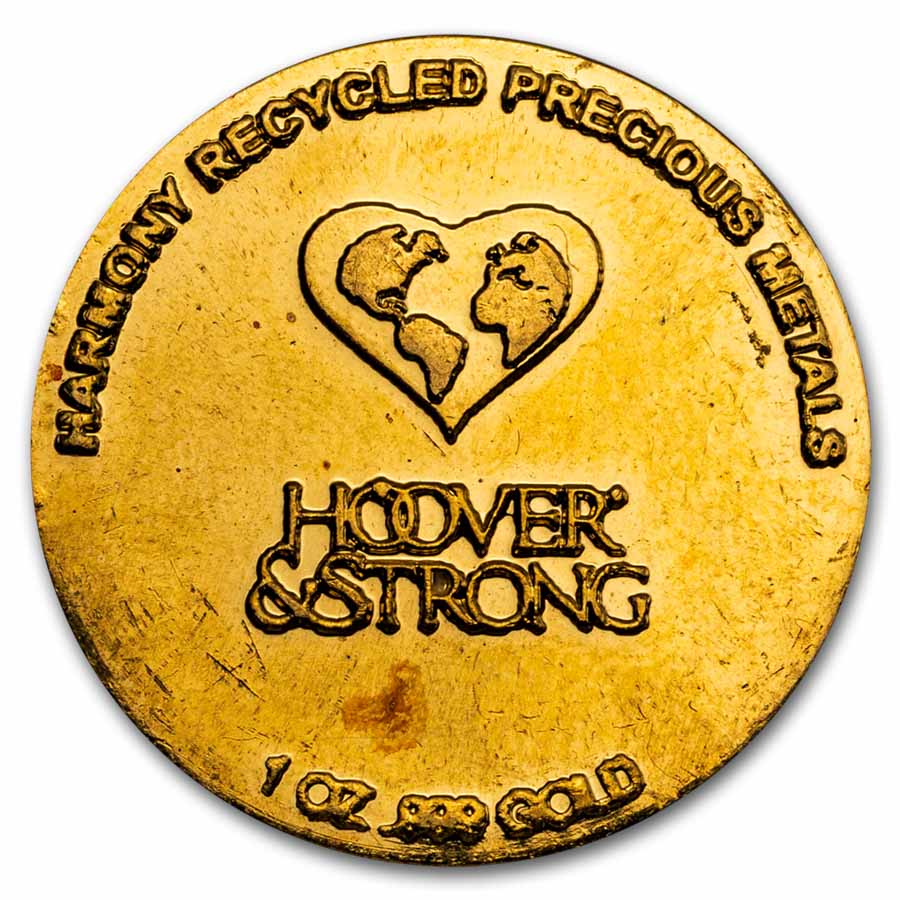 1 oz Gold Round - Hoover & Strong (Harmony Precious Metals)