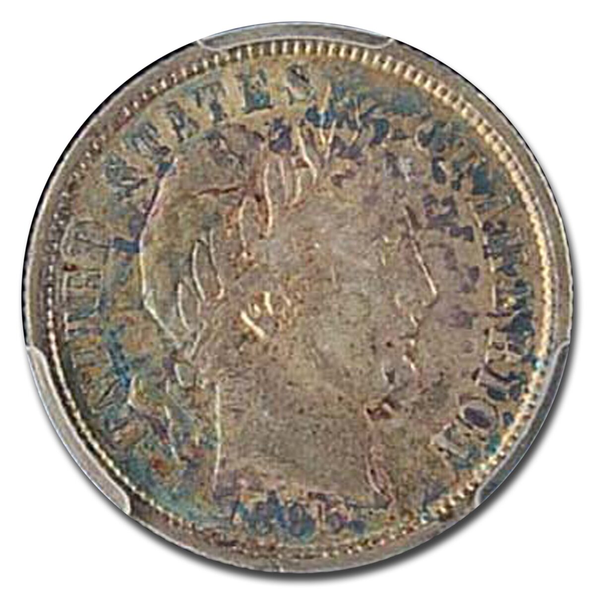 1895 Barber Dime AU-53 PCGS