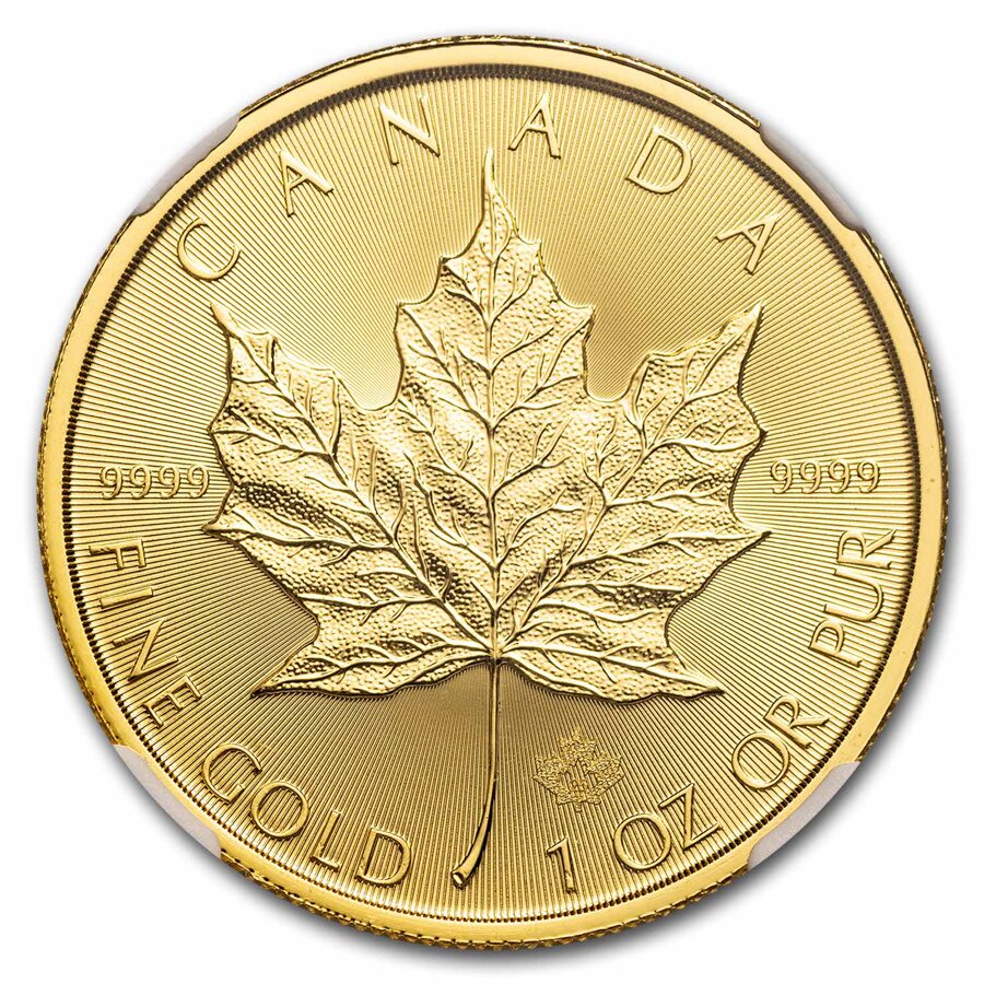 2025 Canada 1 oz Gold Maple Leaf MS-69 NGC Early Release