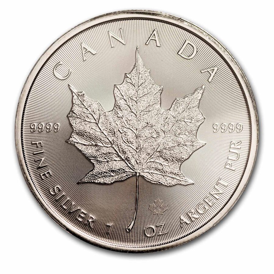 2025 Canada 1 oz Silver Maple Leaf Gem BU PCGS (FirstStrike®)