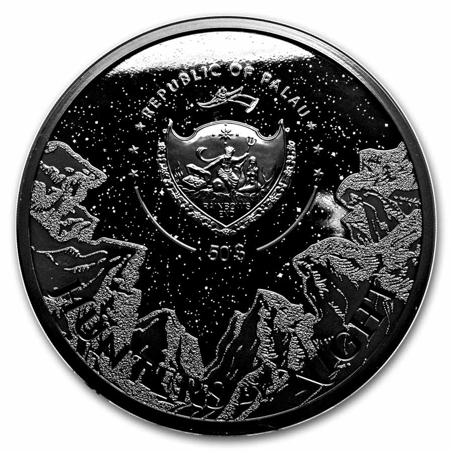 2025 Palau 1 kilo Silver Hunters by Night: Ocelot