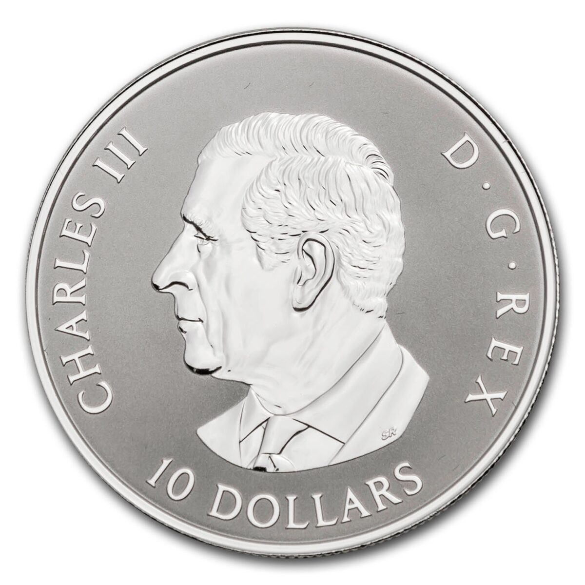 2025 Canada 1/2 oz Silver $10 Gleaming Maple Leaves Proof