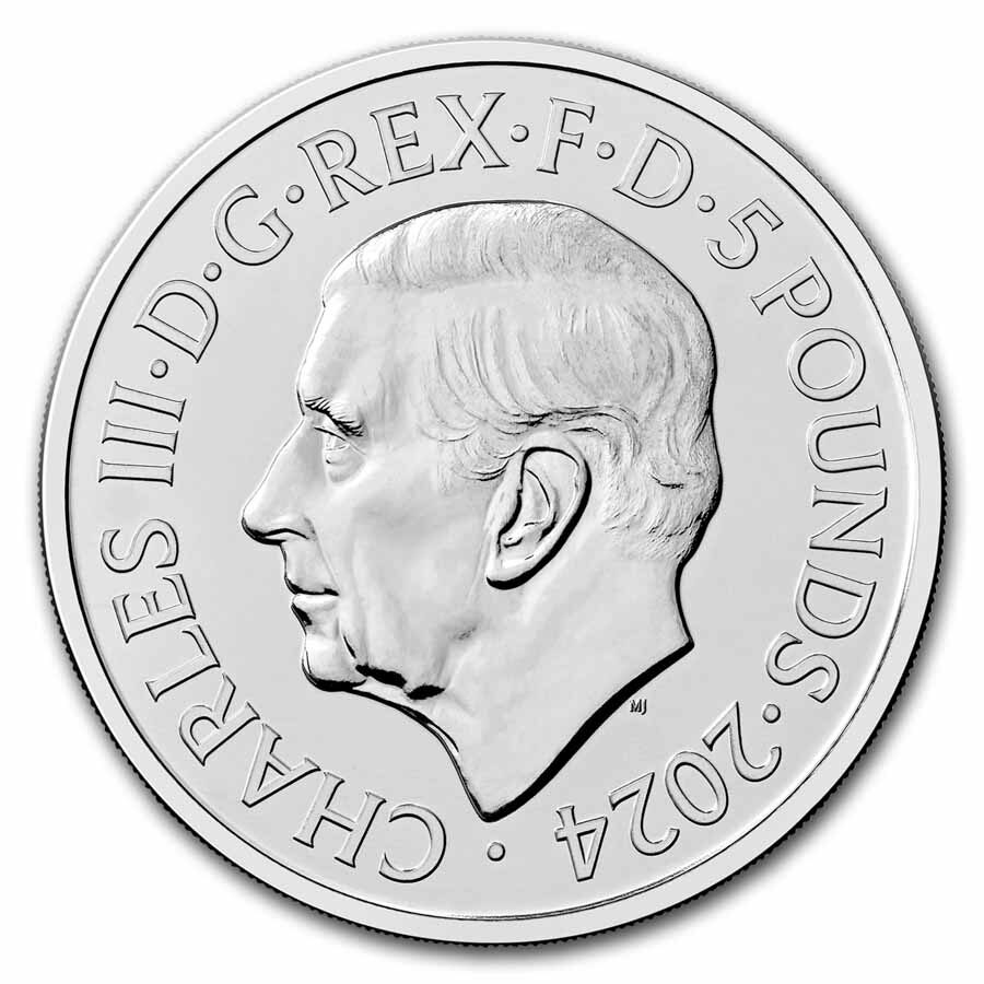 2024 Great Britain £5 Music Legends: Paul McCartney BU