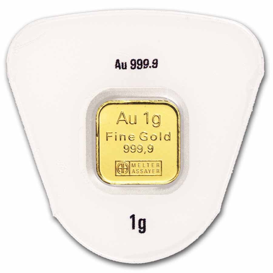 1 gram Gold Bar - Argor-Heraeus Goldseed (In Assay)