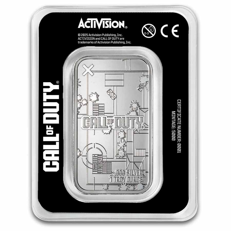 1 oz Silver Call of Duty™ Gingerbread Ghost