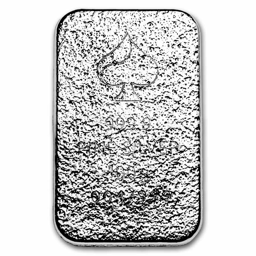 100 gram Silver Bar Orange American Shorthair in New York City