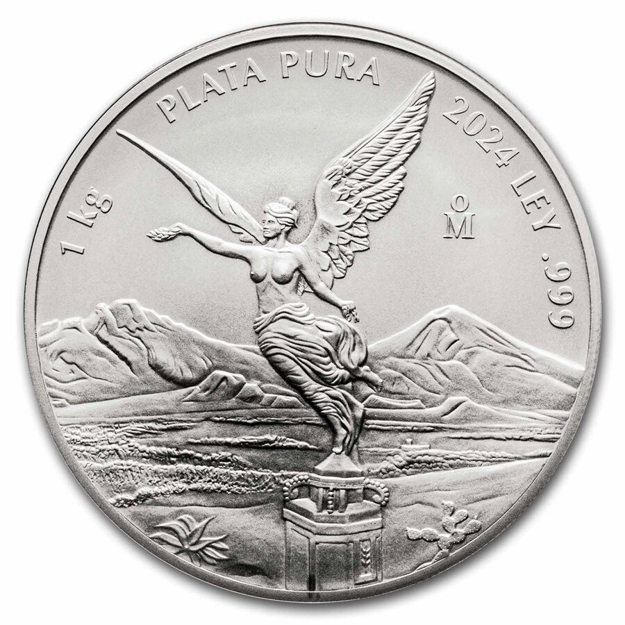 2024 Mexico 1 kilo Silver Libertad MS-70 NGC (Coat of Arms)