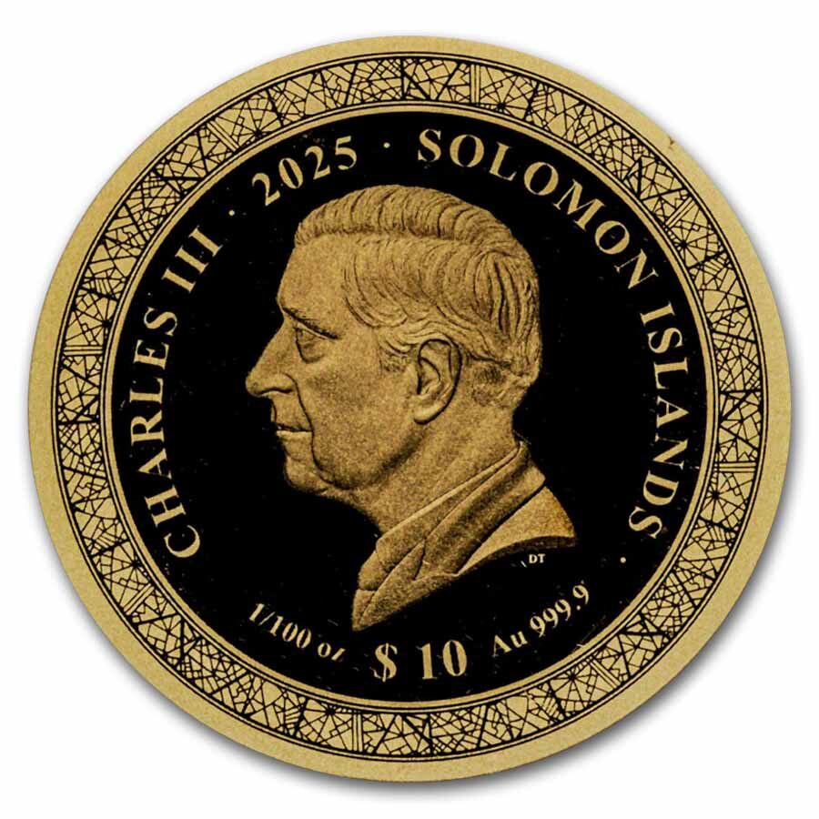 2025 Solomon Islands 1/100 oz Gold Cairo (Blister Pack)