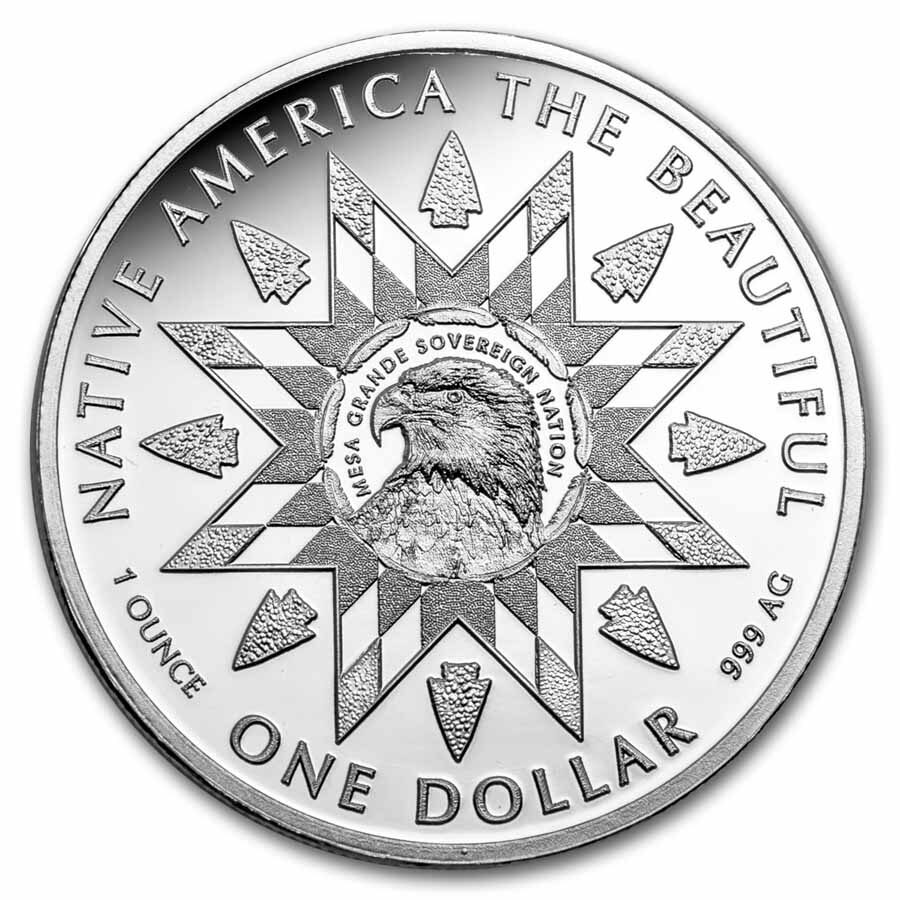 2025 1 oz Ag NATB Iowa Effigy Mounds National Monument (Box/COA)