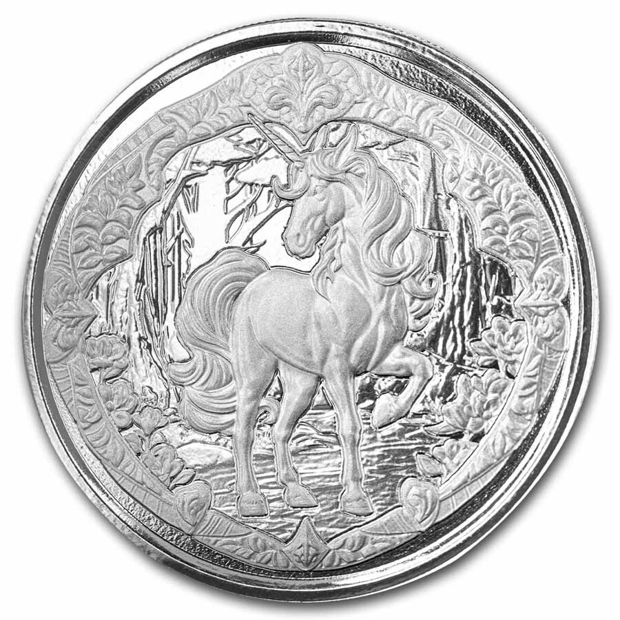 2024 Fiji 1 oz Silver Magical Unicorn Prooflike