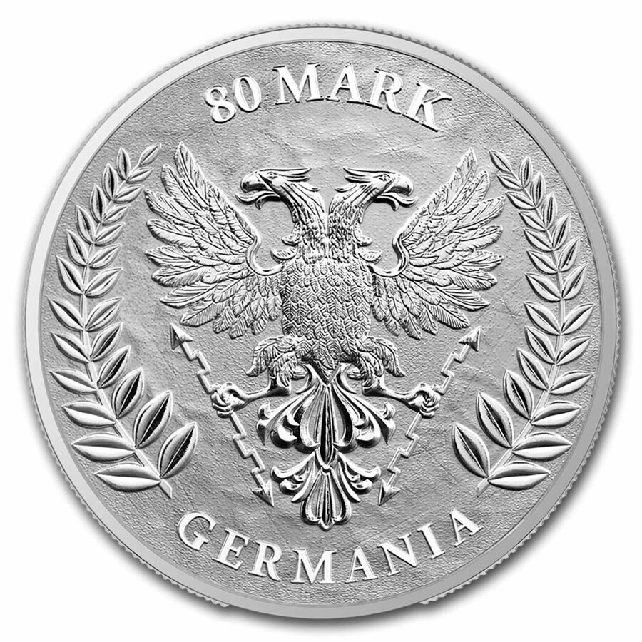2025 Germania 1 Kilo Silver Round BU