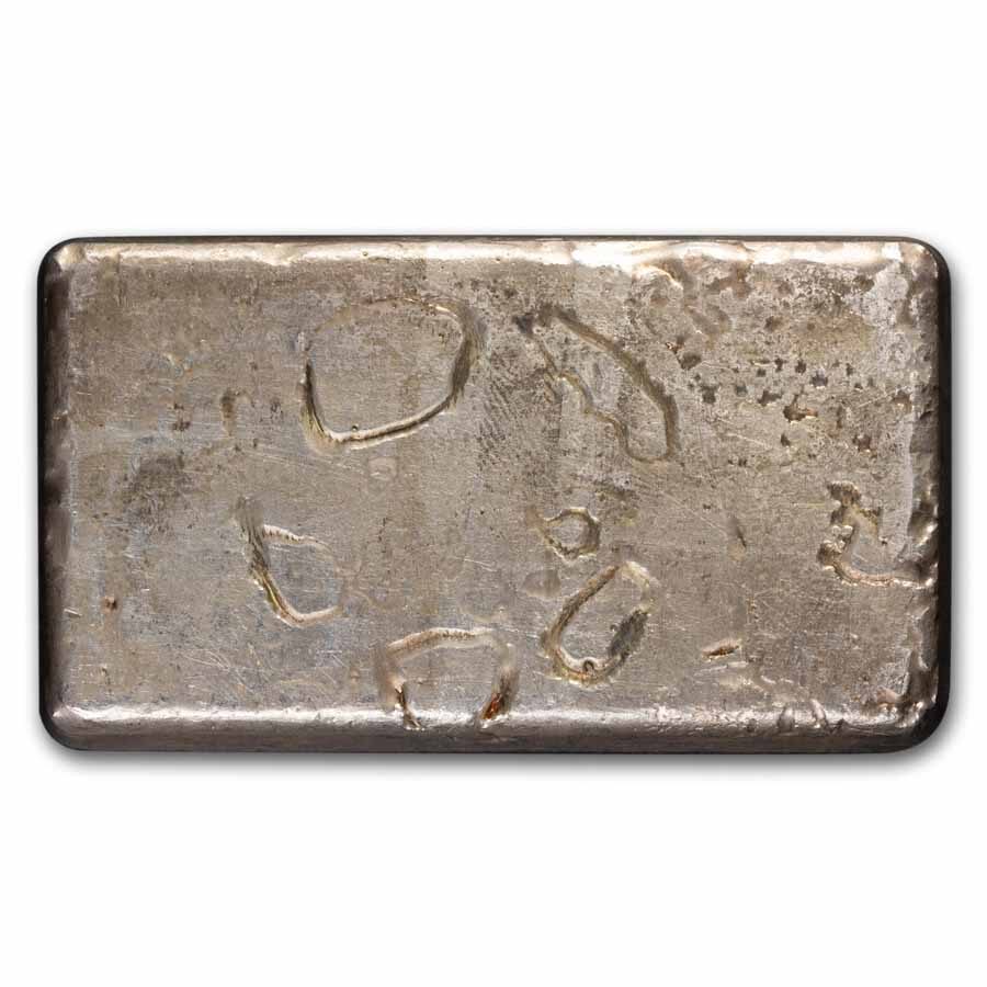 10 oz Silver Bar - Engelhard (3rd Series, Cast Poured, Error)