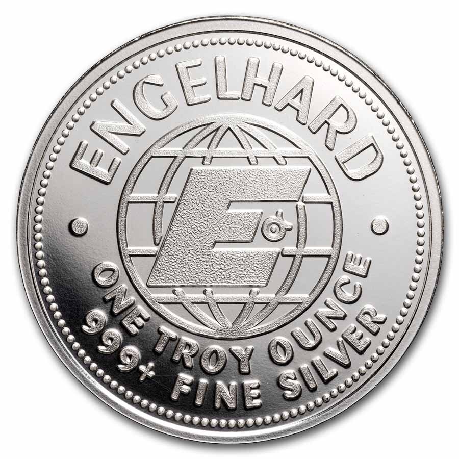 1 oz Silver Round - 2025 Revived Engelhard Prospector