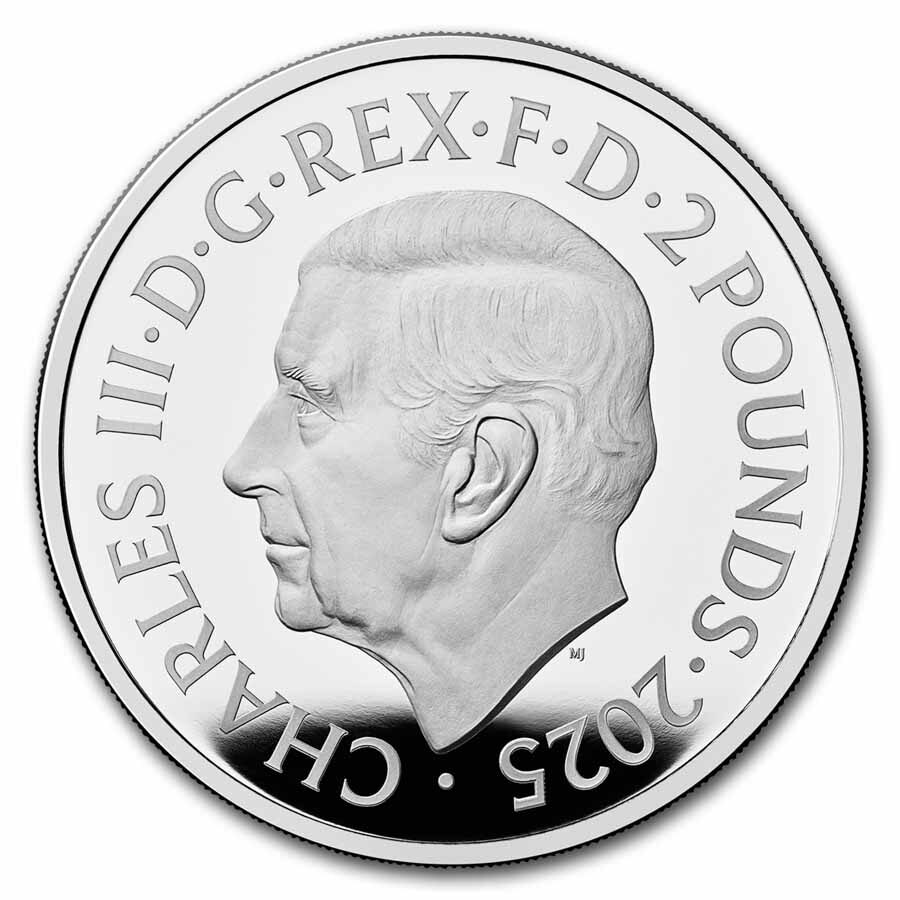 2025 Great Britain Battle of Independence 1 oz Silver Proof Coin