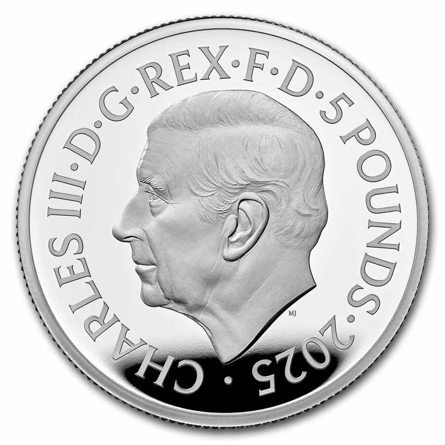 2025 Great Britain Battle of Independence 2 oz Silver Proof