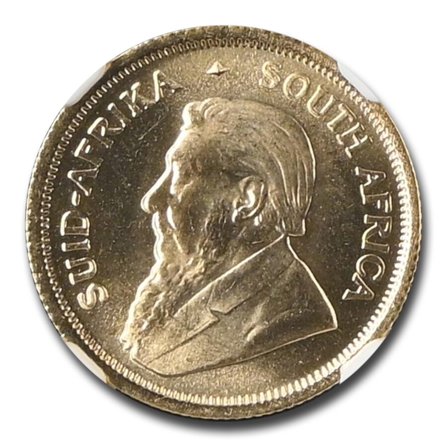 1984 South Africa 1/10 oz Gold Krugerrand MS-69 NGC